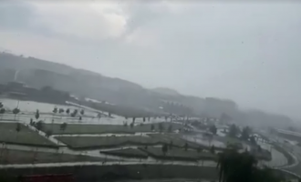 Breshëri i madh në Skenderaj (Pamje)