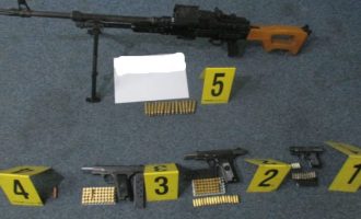 Sekuestrohen armë e municion në Podujevë