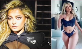 Veshun me të brendshme, Bebe Rexha tregon sa peshon