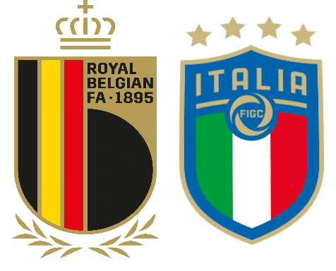 Belgjikë – Itali: Formacionet zyrtare