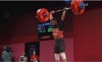 Vetëm për një kilogram Briken Calja nuk mundi t’i sigurojë Shqipërisë medaljen e bronztë