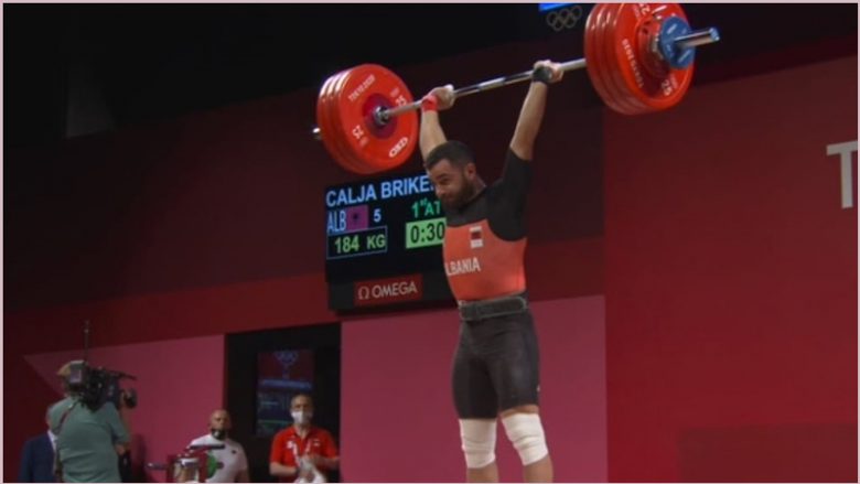 Vetëm për një kilogram Briken Calja nuk mundi t’i sigurojë Shqipërisë medaljen e bronztë