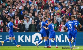 Shumë afër mrekullisë, pavarësisht se dhuroi spektakël, Drita eleminohet nga Feyenoord