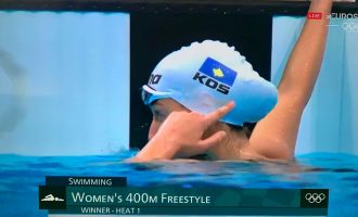 Eda Zeqiri fiton garën në 400 metra stil i lirë