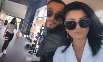 Bashkëshortja e Gold AG ekspozon linjat nga palestra