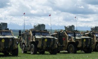 14 automjete ushtarake të blinduara Kosova i bleu nga Turqia