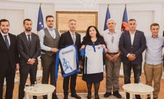 Osmani takon Komitetin Olimpik të Kosovës, pak para Lojërave Olimpike “Tokio 2020”