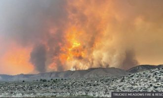 Zjarre të mëdha në perëndim të Amerikës nga temperaturat e larta