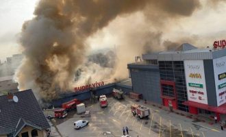 Përfshihet nga zjarri një objekt në Lipjan