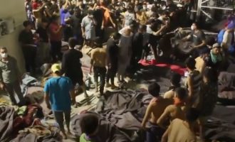 50 të vdekur pasi zjarri përfshiu një repart të Coronavirusit në Irak (Pamje)