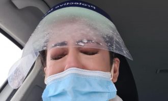 Sopranoja kosovare publikon një fotografi duke qarë: A e dini o njerëz çfarë beteje është virusi?