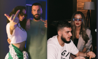 Dafina sjell fotografi nga përgatitja e albumit me Tunën, Elinel dhe producentin Rzon