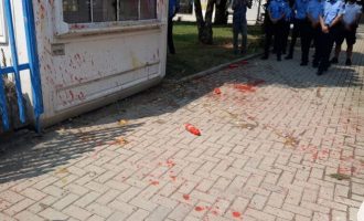 Protesta për vdekjen e 18 vjeçares në Ferizaj – lëndohen dy policë