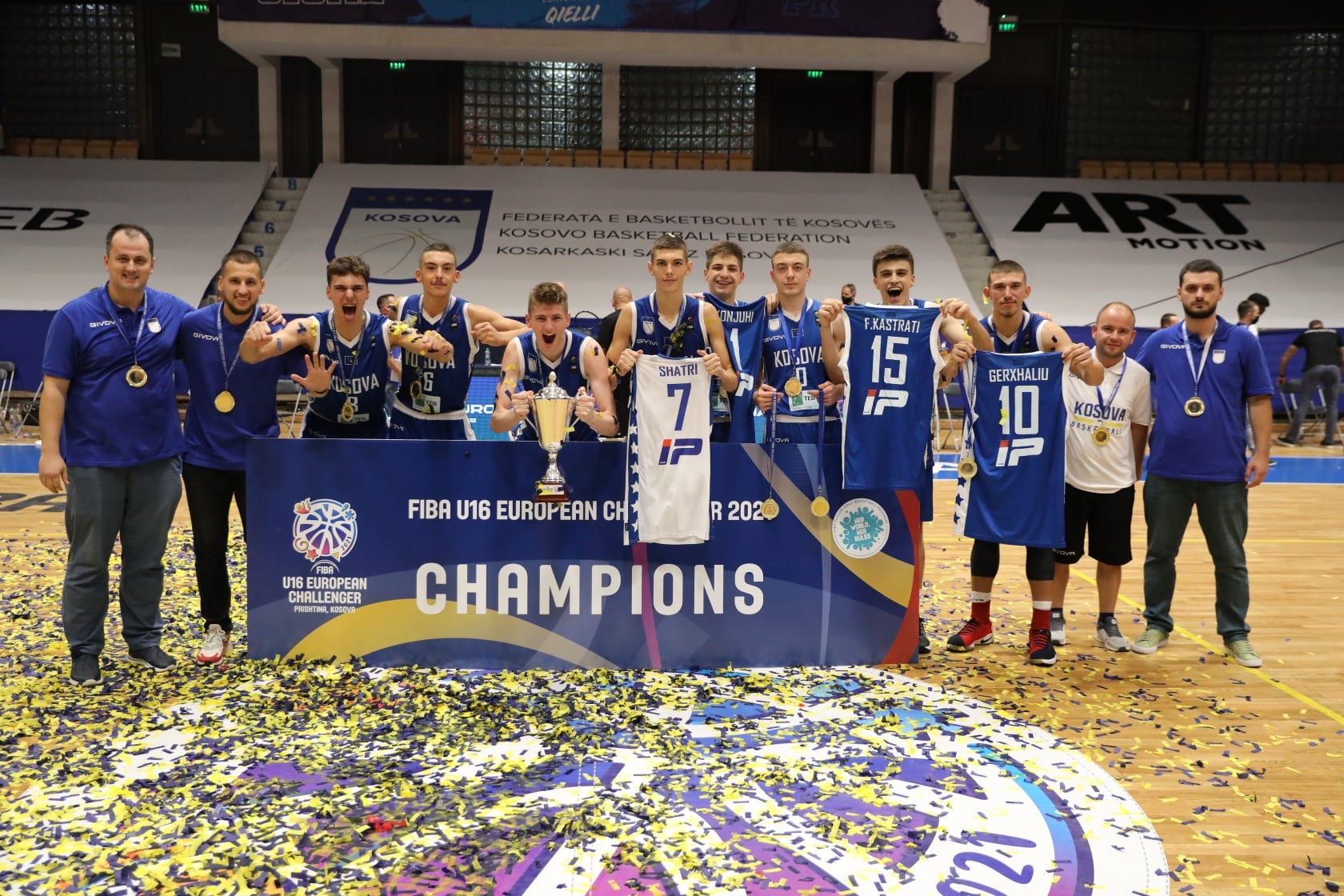 FIBA Evropa përgëzon FBK-në për organizimin e suksesshëm të “FIBA U16 European Challanger”
