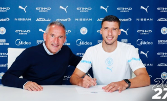 Ruben Dias zgjatë kontratën me Manchester Cityn
