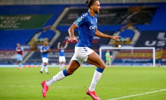 Dominic Calvert-Lewin, “bomberi” i Evertonit