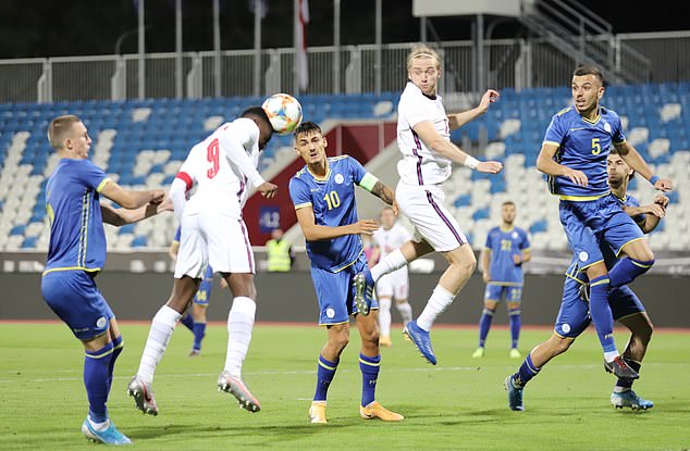 Publikohet formacioni zyrtar i Kosovës U19 kundër Anglisë