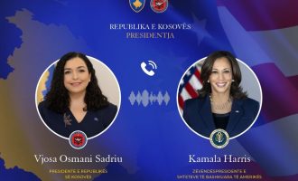 Osmani e Harris flasin në telefon, Presidentja e Kosovës falënderohet për mikpritjen e afganëve