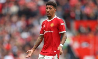 Jadon Sancho ende i pavërejtur te Man United