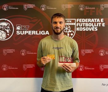 Totivoll Stullqaku, shpallet “Ylli i Javës” në Superligë