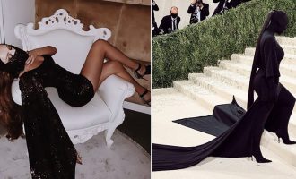 Tayna thotë që Kim Kardashian është treguar e vonshme pasi që ajo tri vjet më parë ishte shfaqur me “maskë”