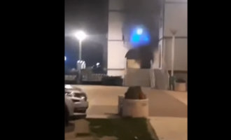 Policia po e heton zjarrin në Zubin Potok