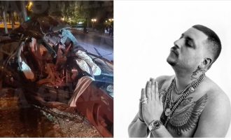 Reperi i njohur vdes derisa po kthehej nga dasma, pamje nga aksidenti