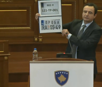 Kryeministri Kurti: Targat e përkohshme nuk janë dëshirë e jona, por imponim nga pala tjetër