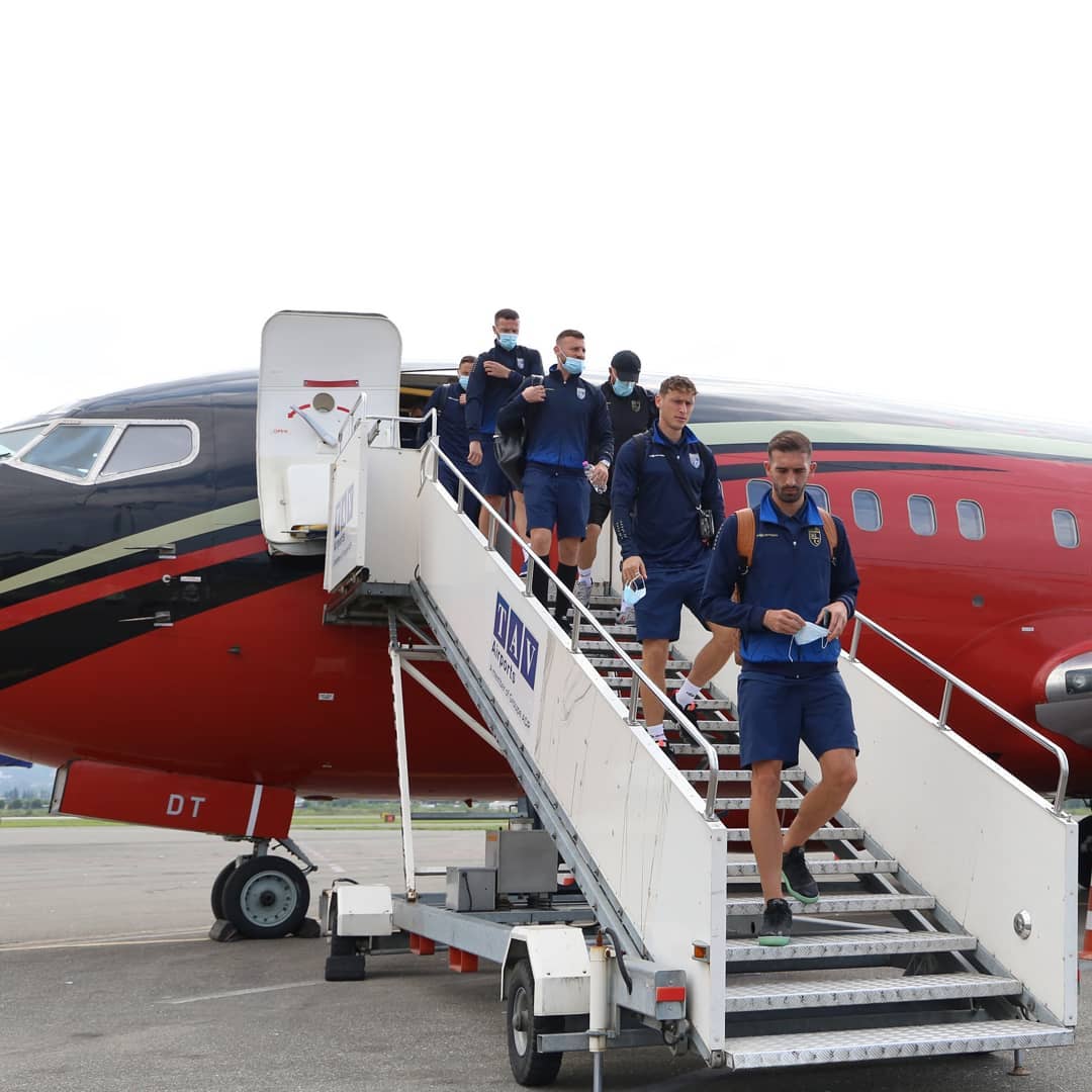 Kombëtarja e Kosovës arrin në Batumi