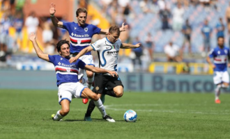 Interi barazon me Sampdorian