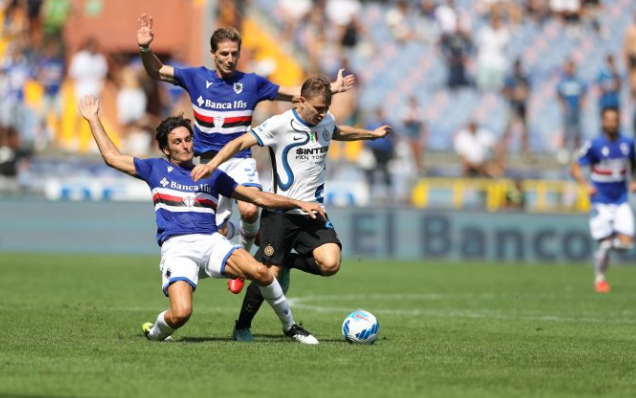 Interi barazon me Sampdorian