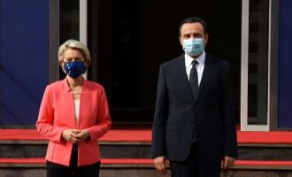 Nis takimi mes Albin Kurtit dhe Von der Leyen