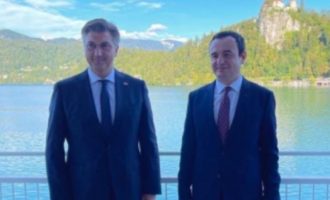 Kurti takon homologun kroat, diskutojnë për ekonomi dhe siguri