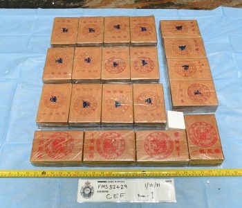Kapen 450 kilogramë drogë në Australi, dërgesa më e madhe në histori të vendit