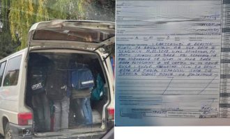 Transportonte nxënësit në mënyrë të pasigurt, gjobitet shoferi dhe largohet nga qarkullimi automjeti