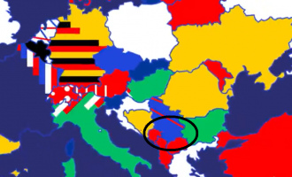 UEFA e paraqet Kosovën të bashkuar me Serbinë në hartë