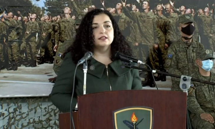 Osmani për rekrutët e rinj të FSK-së: Tashmë Kosova është shtet edhe më i fortë