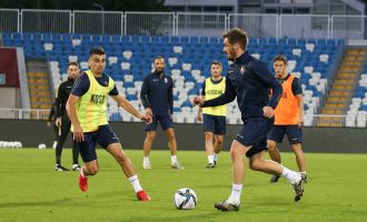 Amtosferë pozitive në kampin e Dardanëve, para ndeshjes ndaj Suedisë