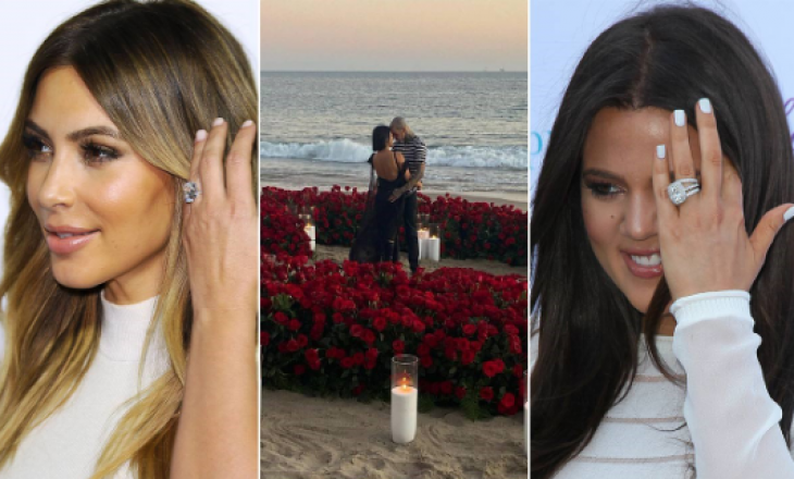 Kourteny Kardashian fejohet me të dashurin Travis Barker, unaza kushtoi 1 milion dollarë