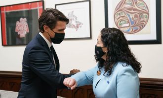 Trudeau në takim me Osmanin: Kanada do të vazhdojë të lobojë për njohjen e Kosovës