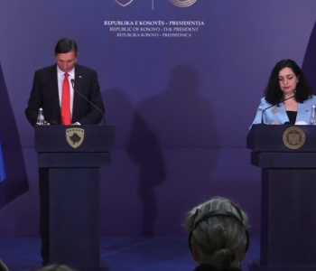 Pahor: Dialogu Kosovë-Serbi të vazhdojë, Sllovenia mbështetë integrimin e Kosovës në BE
