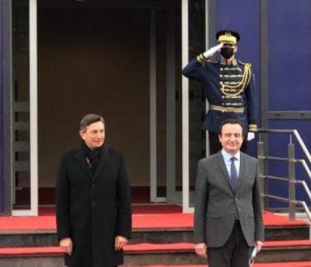 Pas takimit me Osmanin, Pahor pritet në vizitë nga Kurti