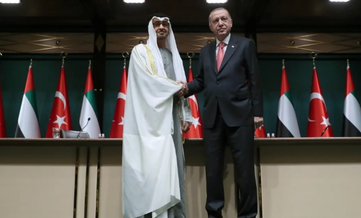 Rikthim i raporteve diplomatike, Emiratet e Bashkuara Arabe 10 miliardë dollarë për investime në Turqi