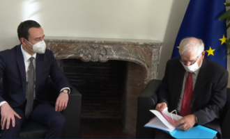 Kurti në Bruksel takohet me Borrelin