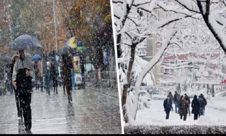 Moti në Kosovë, pritet të bie shi dhe borë