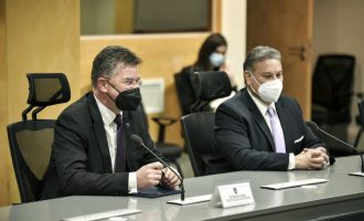 Lajçak dhe Escobar sot dalin në konferencë për media