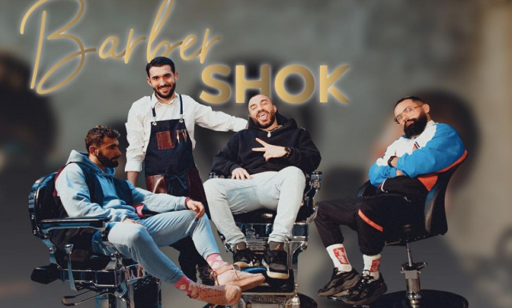 “Barber Shok” është realizuar në studion e frizerit të njohur, Vendos Gela