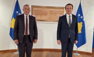 Kamberi takohet me Kurtin, diskutojnë për shqiptarët në Luginën e Preshevës